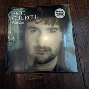 Eric Church - Carolina - Clear Vinyl LP - NEW & SEALED